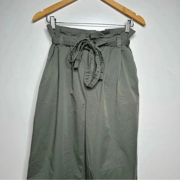 Everlane Organic Cotton The Paperbag Pants in Thyme Size 2 - Picture 9 of 11